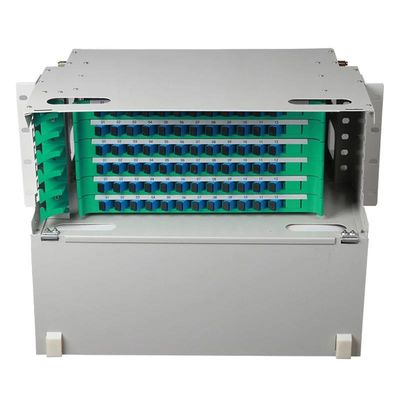 FTTH CATV ODF पैच पैनल 19 इंच FC 19 इंच FC ऑप्टिक डिस्ट्रीब्यूशन फ्रेम्स