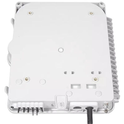 फाइबर ऑप्टिक टर्मिनल बॉक्स 12पोर्ट SC/LC/ST/FC IP-66 UPC/APC लाइट ग्रे FTTH