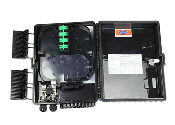 16पोर्ट फाइबर ऑप्टिक टर्मिनल बॉक्स SC/LC/ST/FC LGX PLC SM/MM वॉल-माउंट