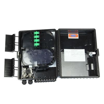 16पोर्ट फाइबर ऑप्टिक टर्मिनल बॉक्स SC/LC/ST/FC LGX PLC SM/MM वॉल-माउंट