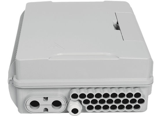 FTTB फाइबर ऑप्टिक स्प्लिटर बॉक्स OM1 LGX PLC 1x16 स्प्लिटर 24कोर