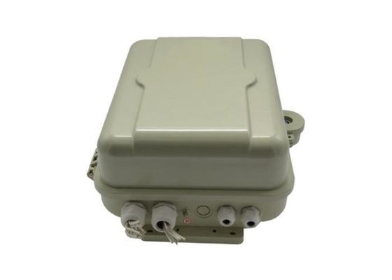 SMC FTTH स्प्लिटर डिस्ट्रीब्यूशन बॉक्स LGX वॉल माउंट या पोल माउंट लाइट ग्रे