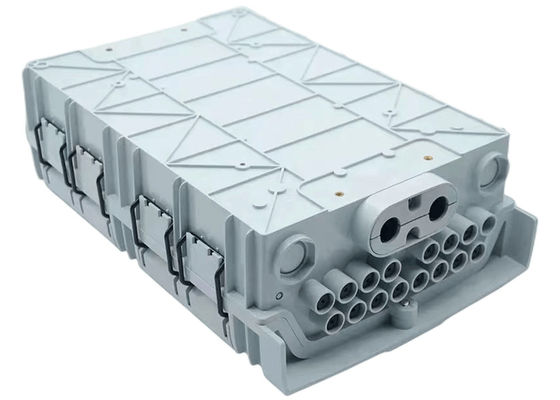 18F 16 पोर्ट फाइबर ऑप्टिक स्प्लिटर बॉक्स 1*16 LGX PLC वॉल माउंट