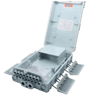 18F 16 पोर्ट फाइबर ऑप्टिक स्प्लिटर बॉक्स 1*16 LGX PLC वॉल माउंट